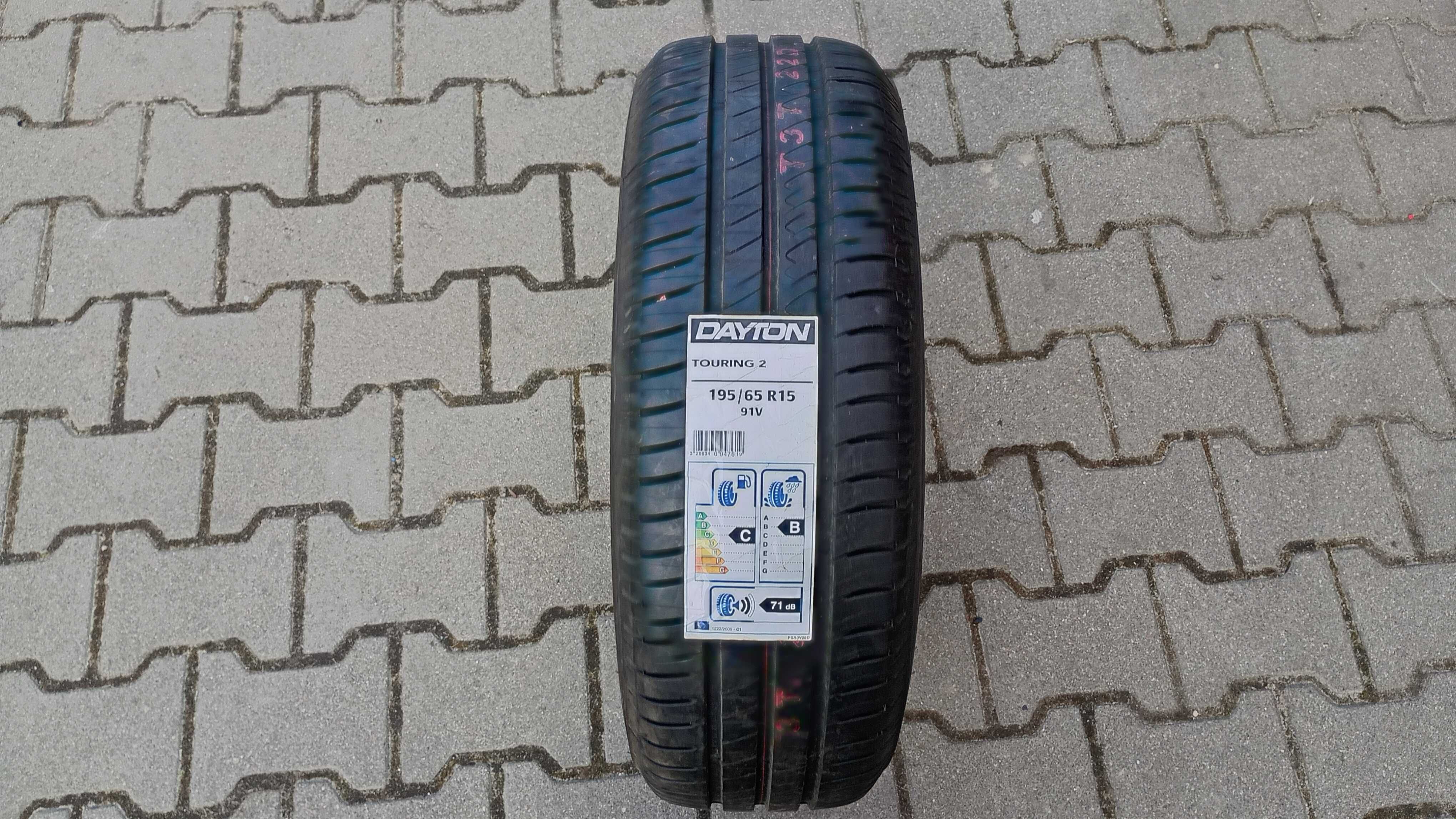 1x 195/65R15 91V Dayton Touring 2 Lato Używane FV Siedlce
