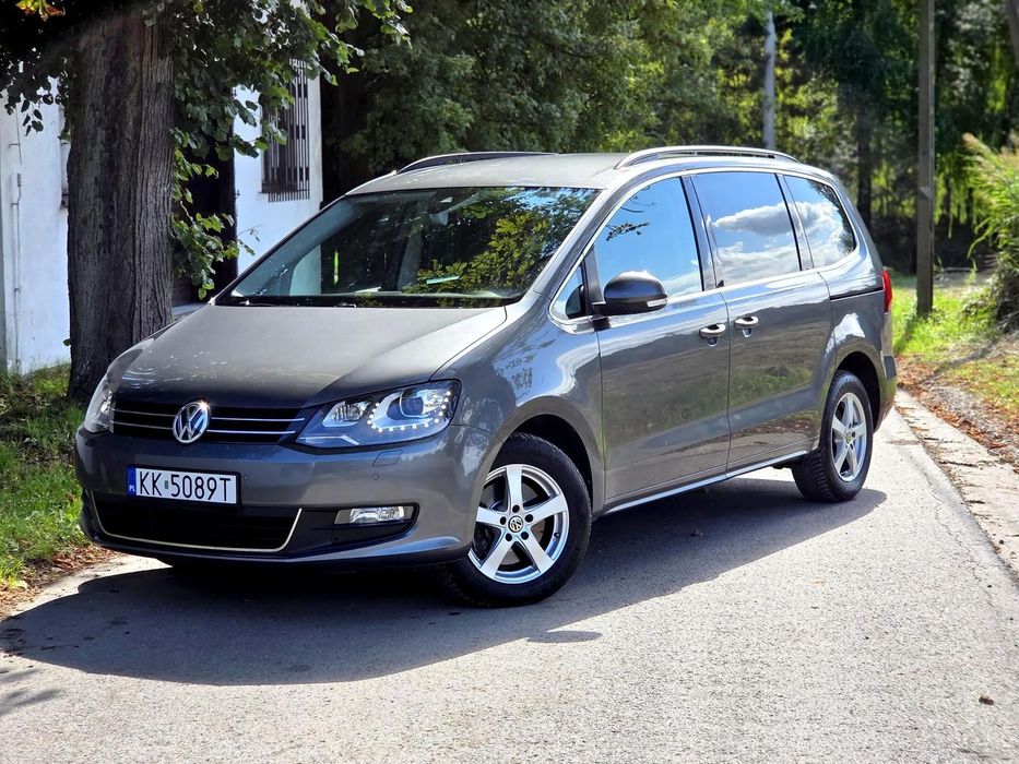 Volkswagen Sharan 2019r 2.0TDI, Bezwypadkowy, Aktywny Tempomat, Navi, Czujniki, El.Klapa