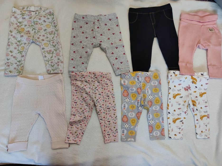 Mega paka ubranek dla dziewczynki w rozmiarze 68 ( ponad 45 sztuk