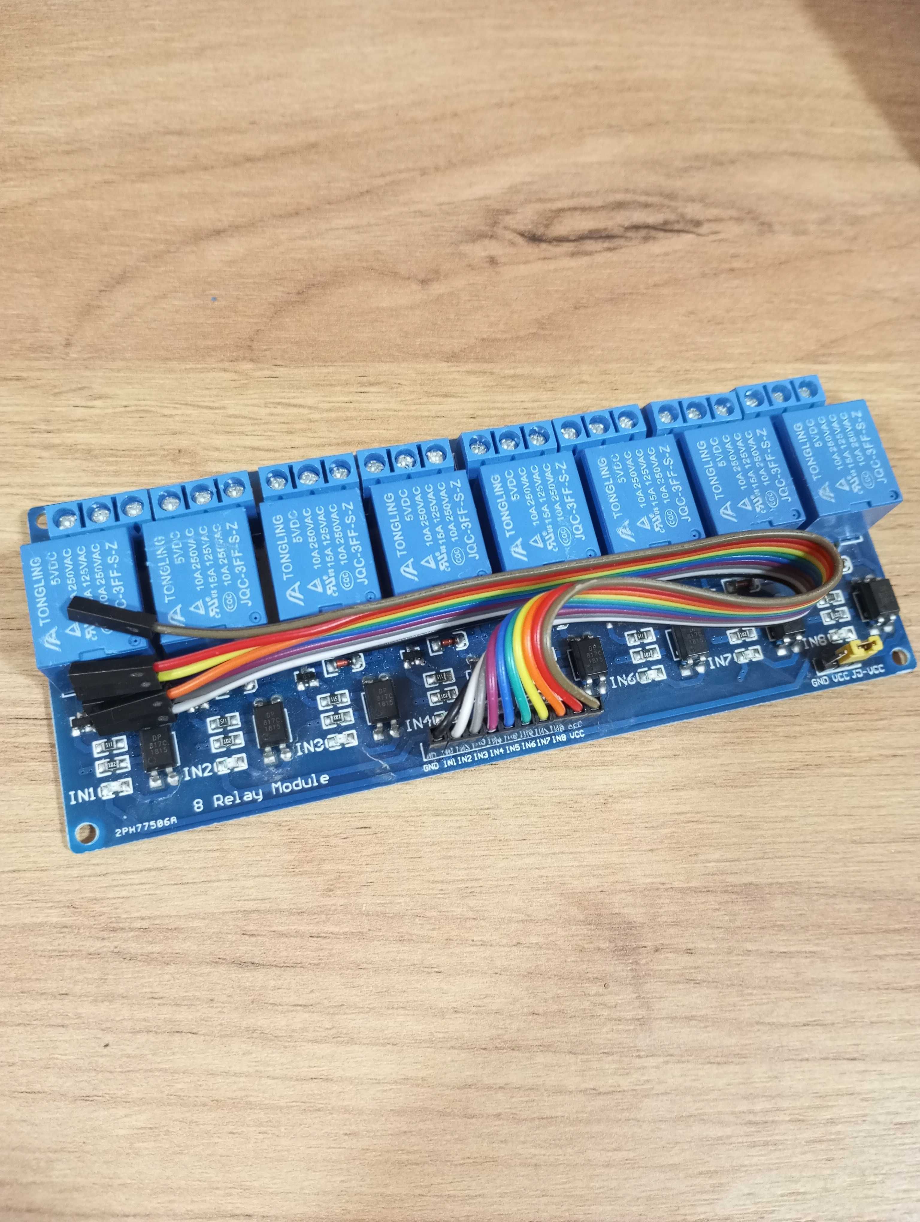 Модуль реле Arduino 8 канальний, Релейный модуль на 8 каналов, 8шт