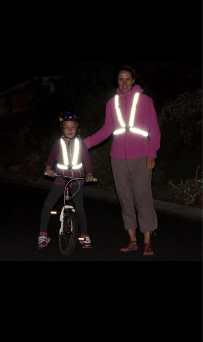 Светоотражающий жилет-ремень, жилет-ремінь світловідбивний