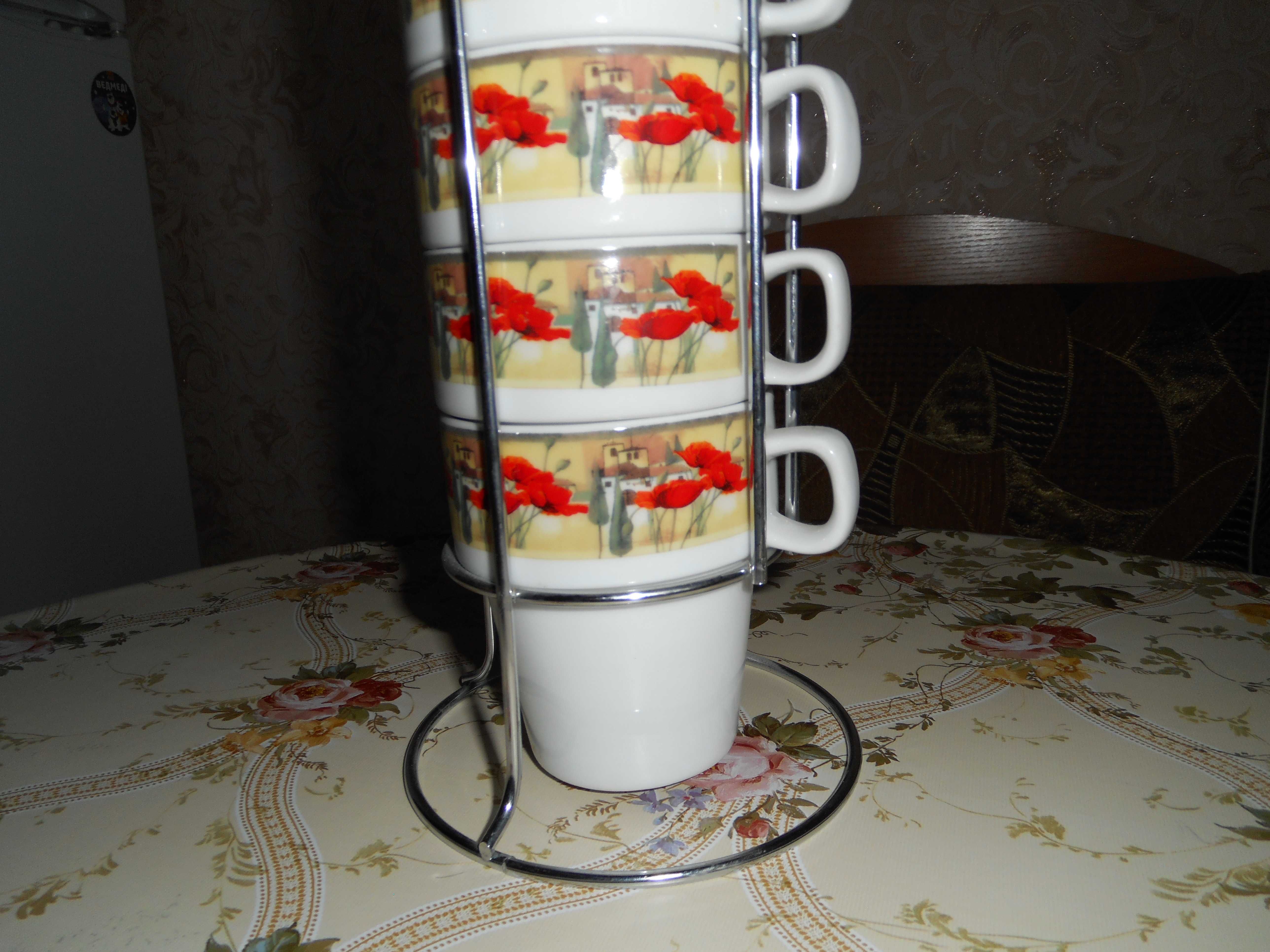 Сервиз набор чашек Bona Бона для кофе и чая - 6 шт.