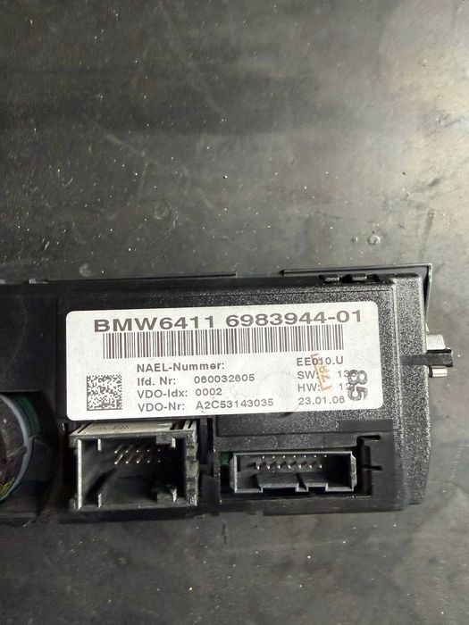 Comando de sofagem e ar condicionado - BMW 3 E90 - E91 / 698.394.401