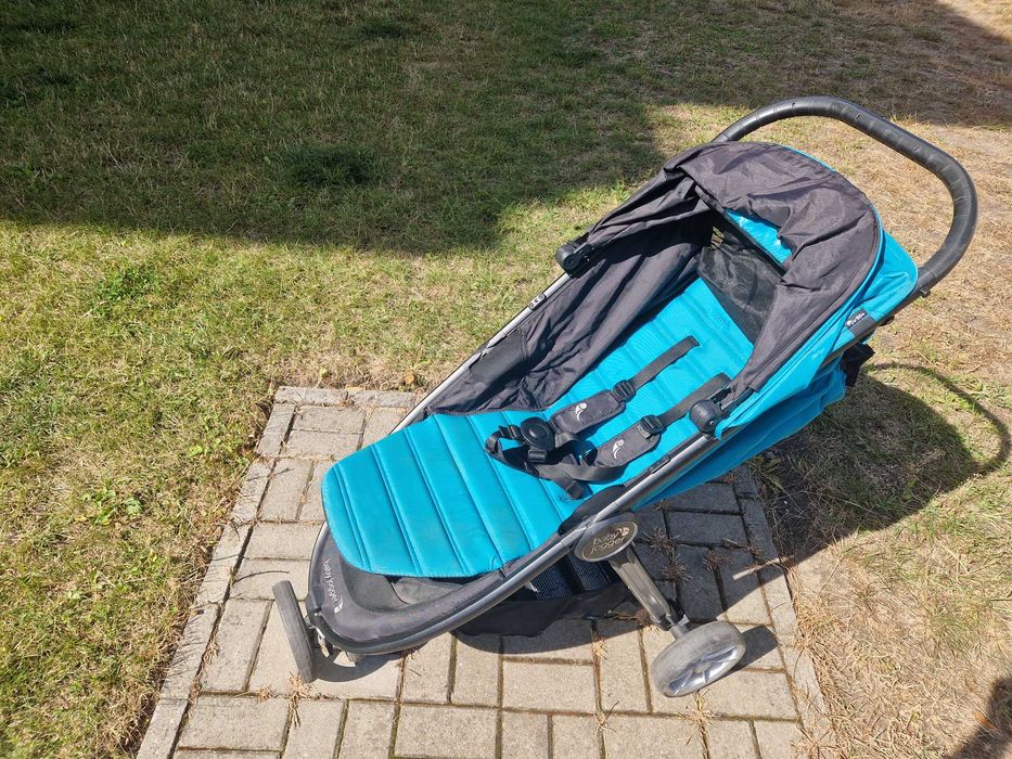 Wózek spacerówka Baby Jogger City Mini turkusowy + gratis