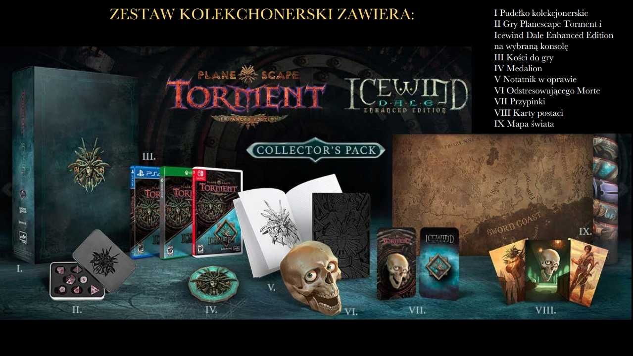 Planescape Torment i Icewind Dale Edycja kolekcjonerska Nowa