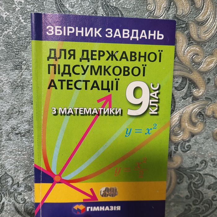 Збірник завдань для державної підсумкової атестації з математики 9 кла