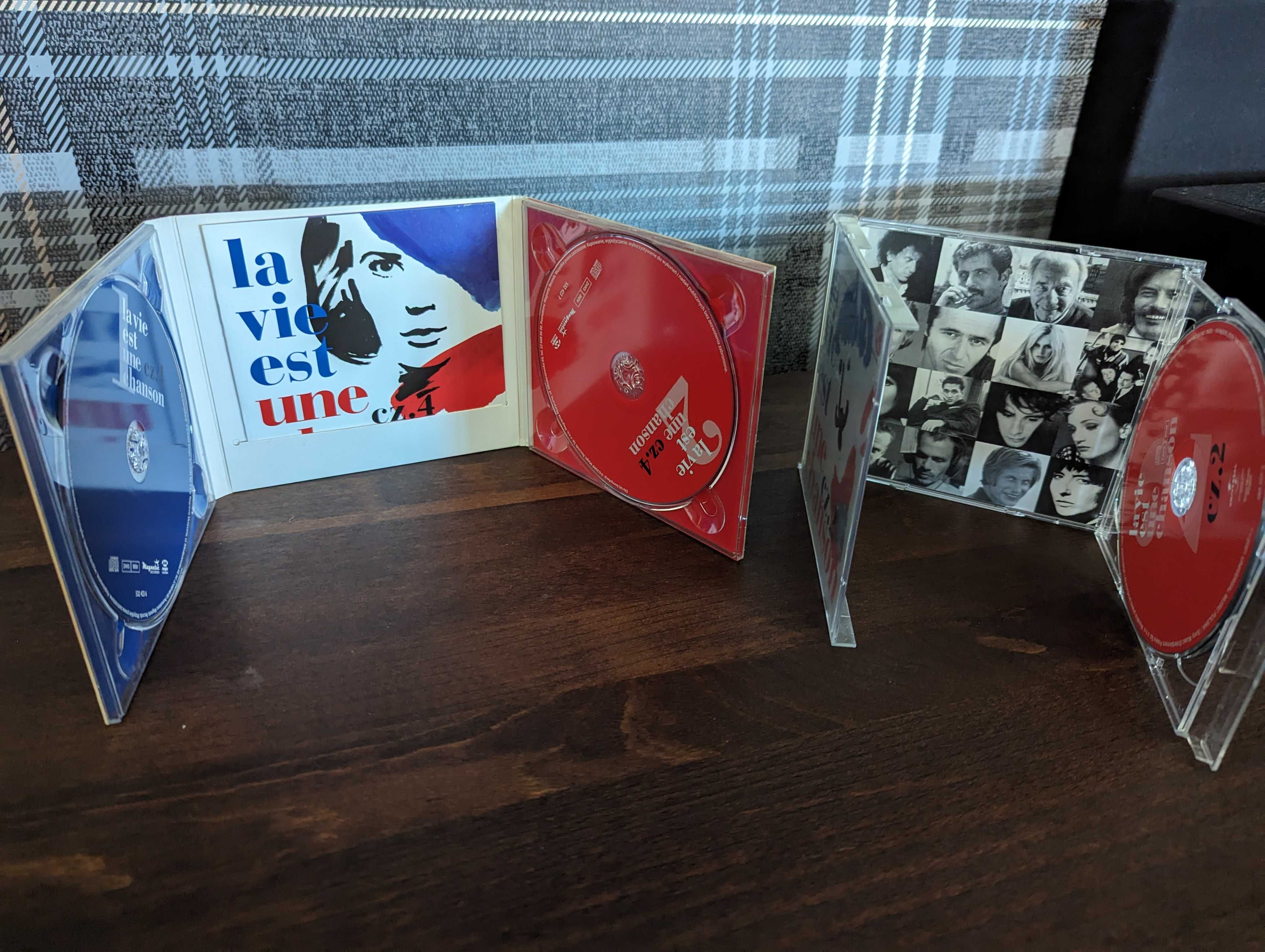 2 płyty CD La Vie Est Une Chanson cz.2 i cz. 4