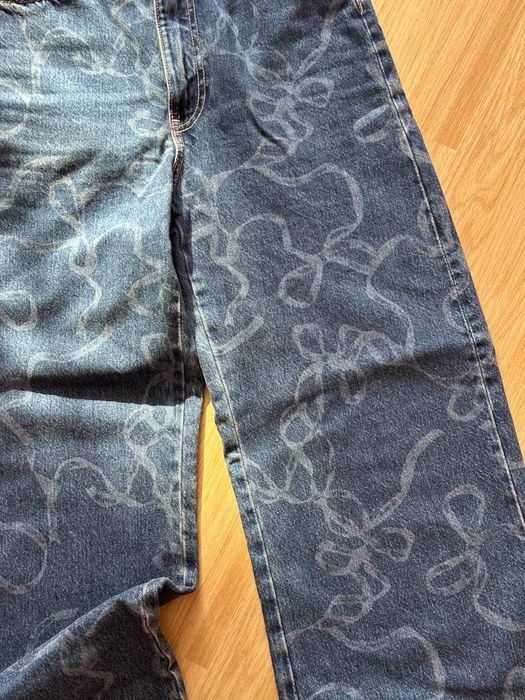 Джинси zara в принт