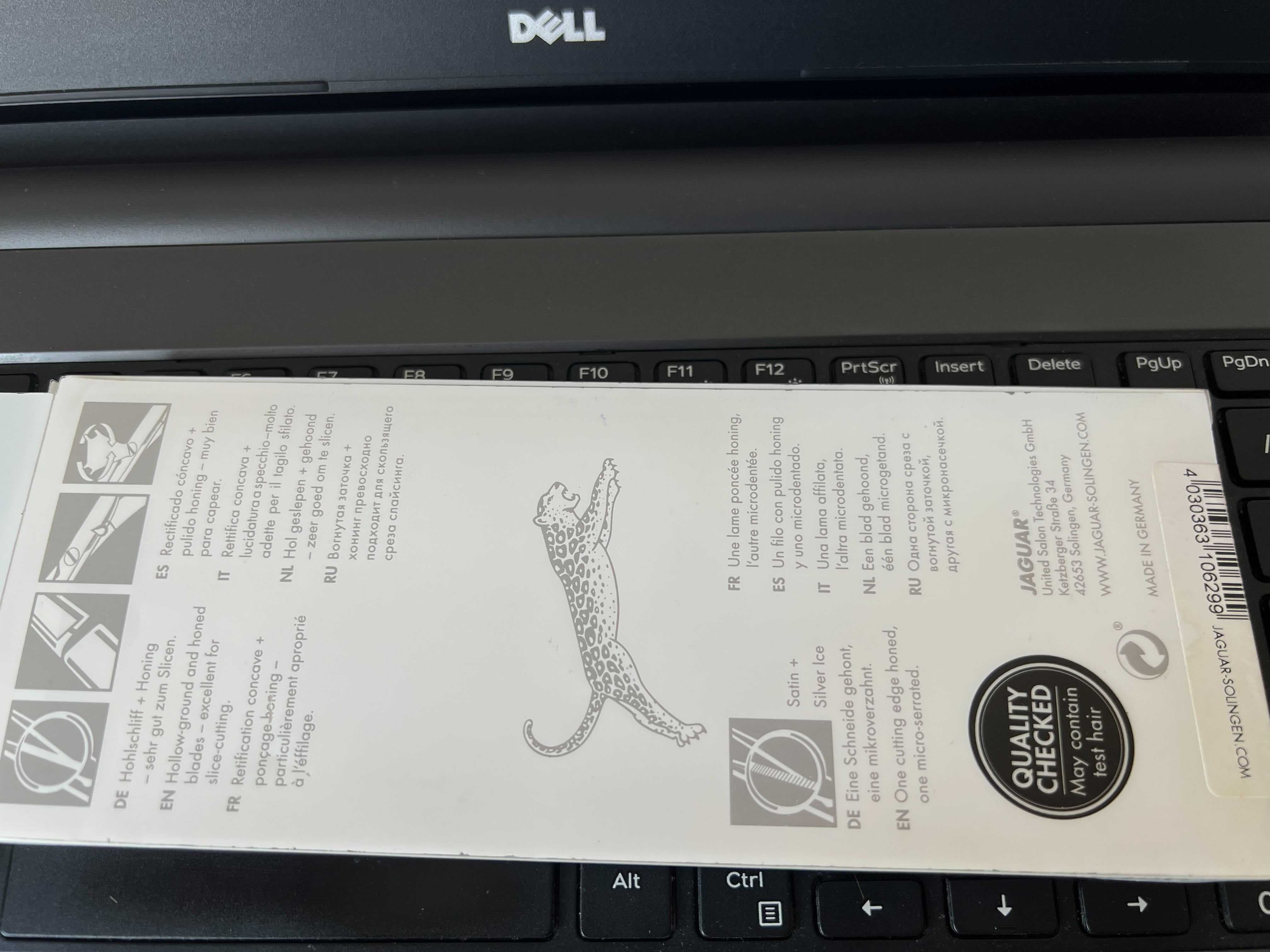 Парикмахерские ножницы Jaguar White Line 6,5'' Made in Germany