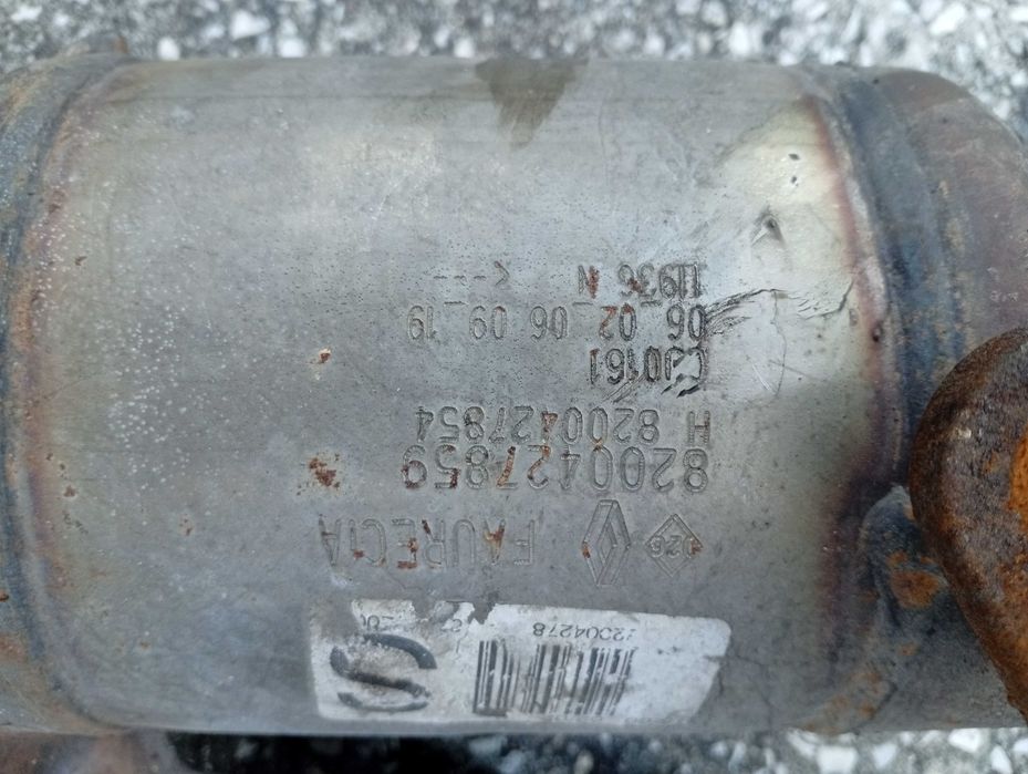 catalisador renault 1.5dci 86cv