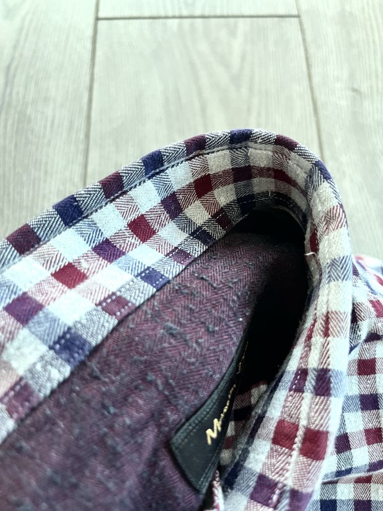 Koszula Massimo Dutti w kratę, rozmiar M