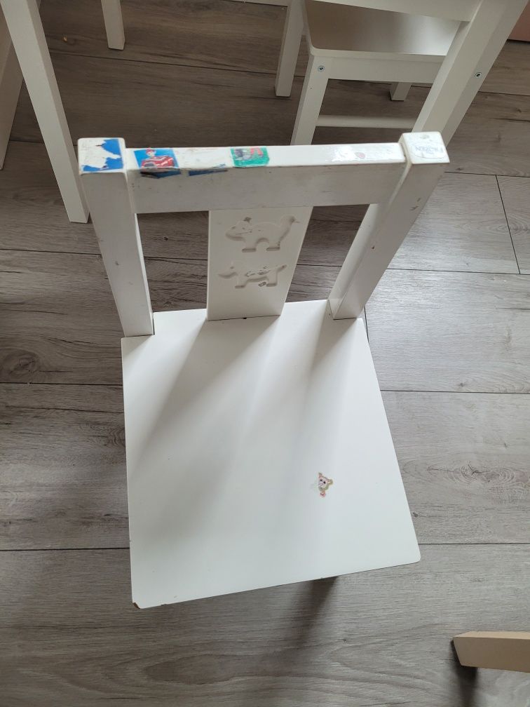 Stolik i krzesełko ikea kritter