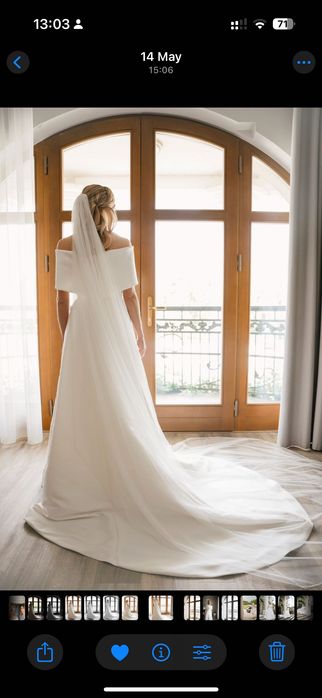 Suknia ślubna ARIELE Rosa Clarà Madrid