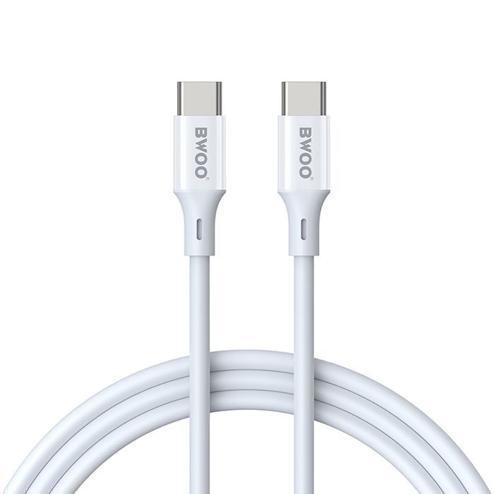 BWOO kabel X282 C-C 60W USB-C do USB-C ABS case + TPE