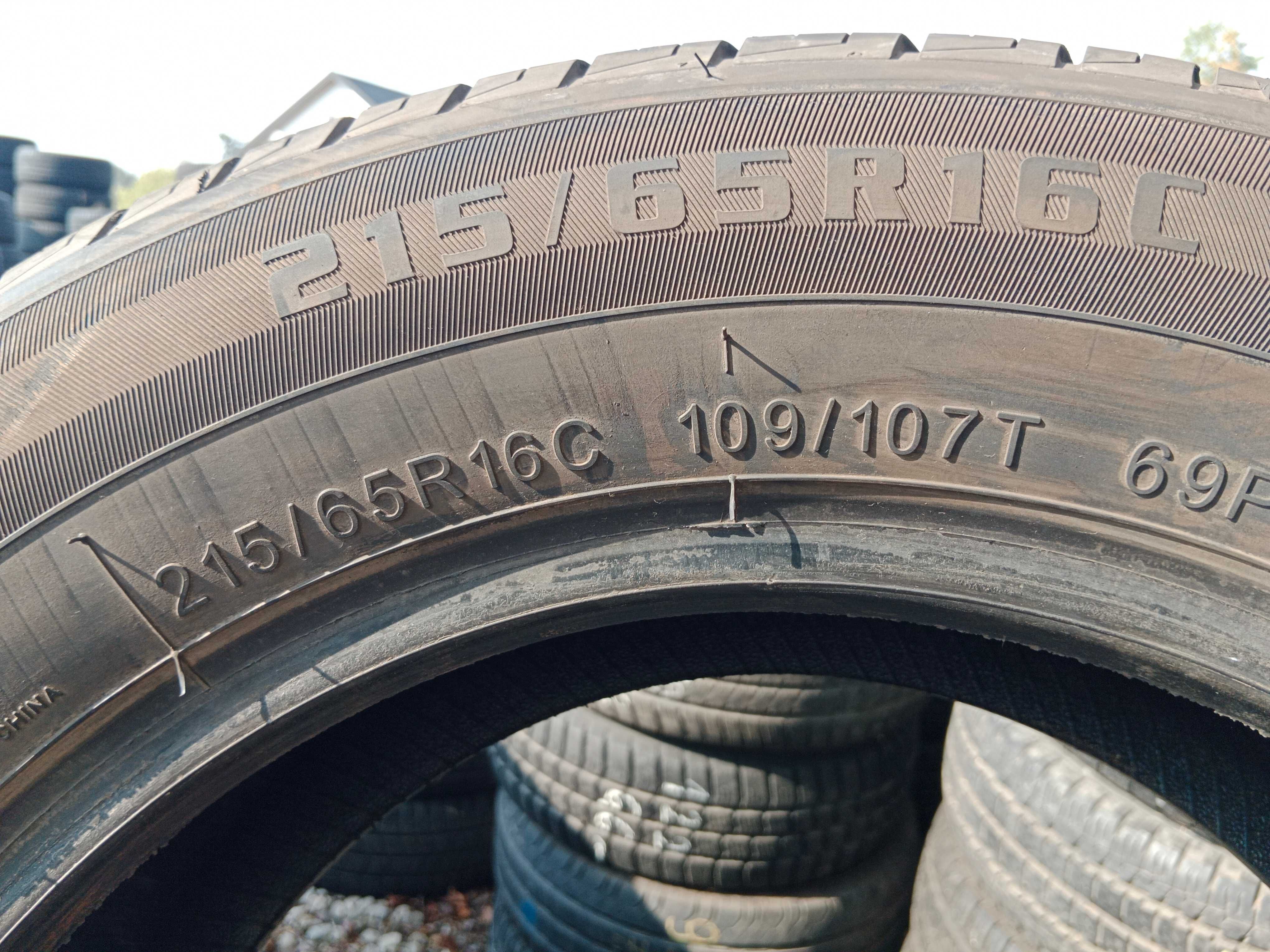 Opona używana 215/65R16C Aeolus TransAce 1szt.