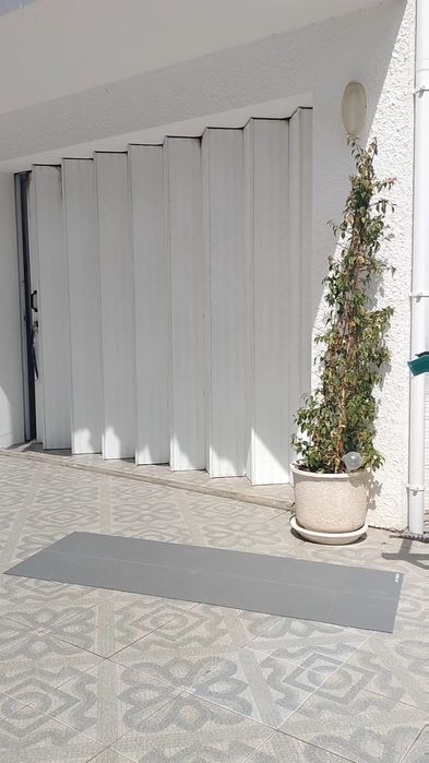 Portão de fole garagem