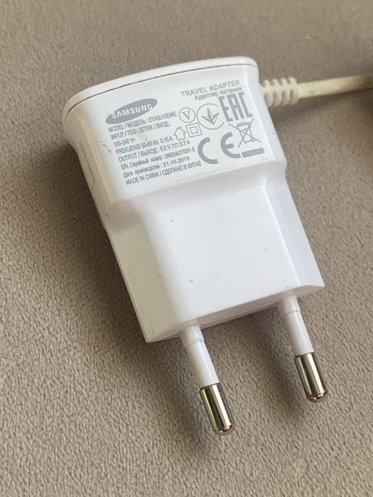 Зарядний пристрій micro usb (usb-c) samsung