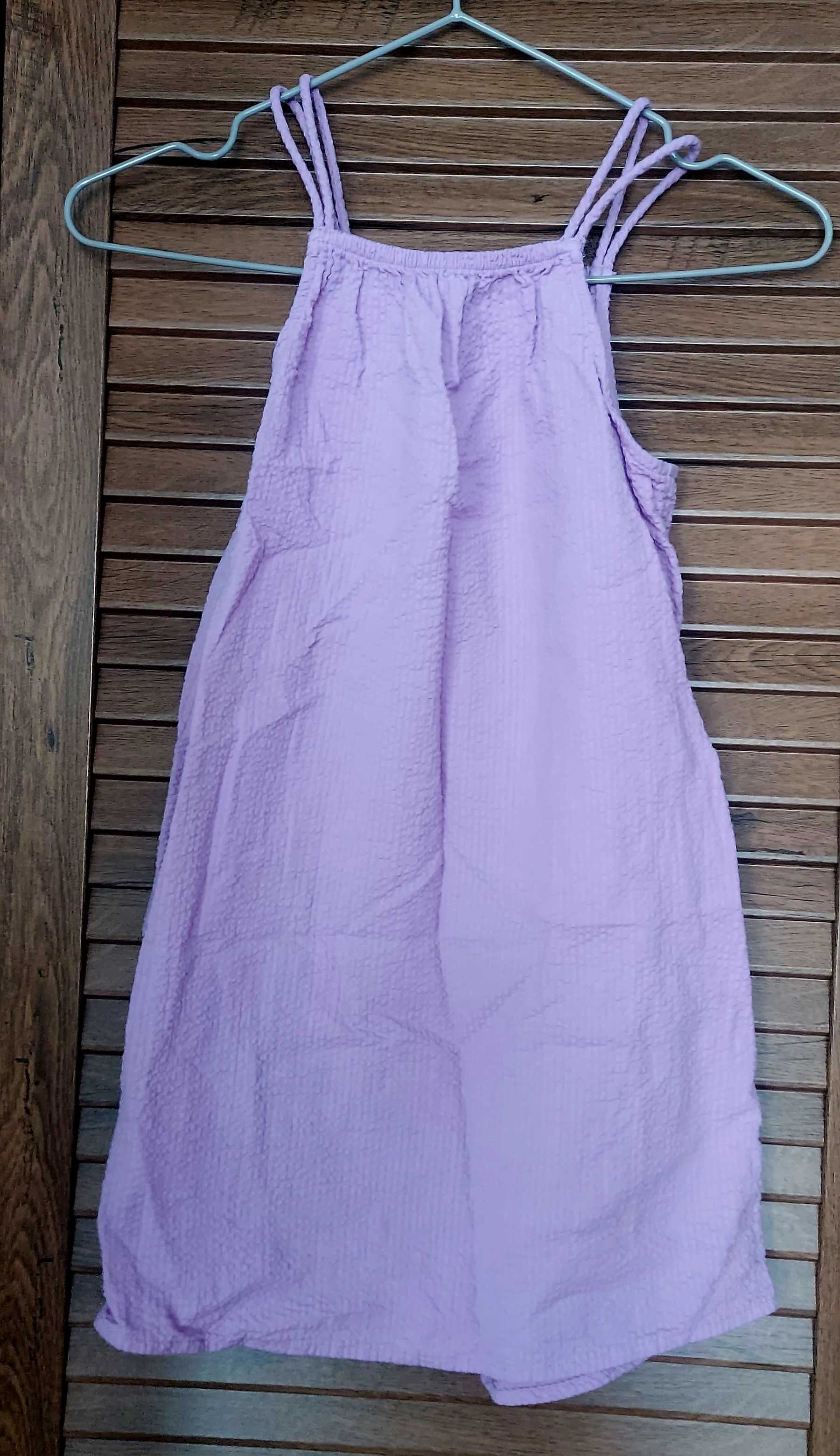 Sukienka muślinowa 122 h&m letnia