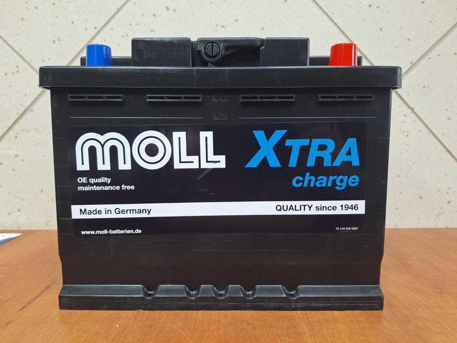 Warszawa - Nowy akumulator MOLL X-tra 64Ah 620A - 60Ah 61Ah 63AH 65AH