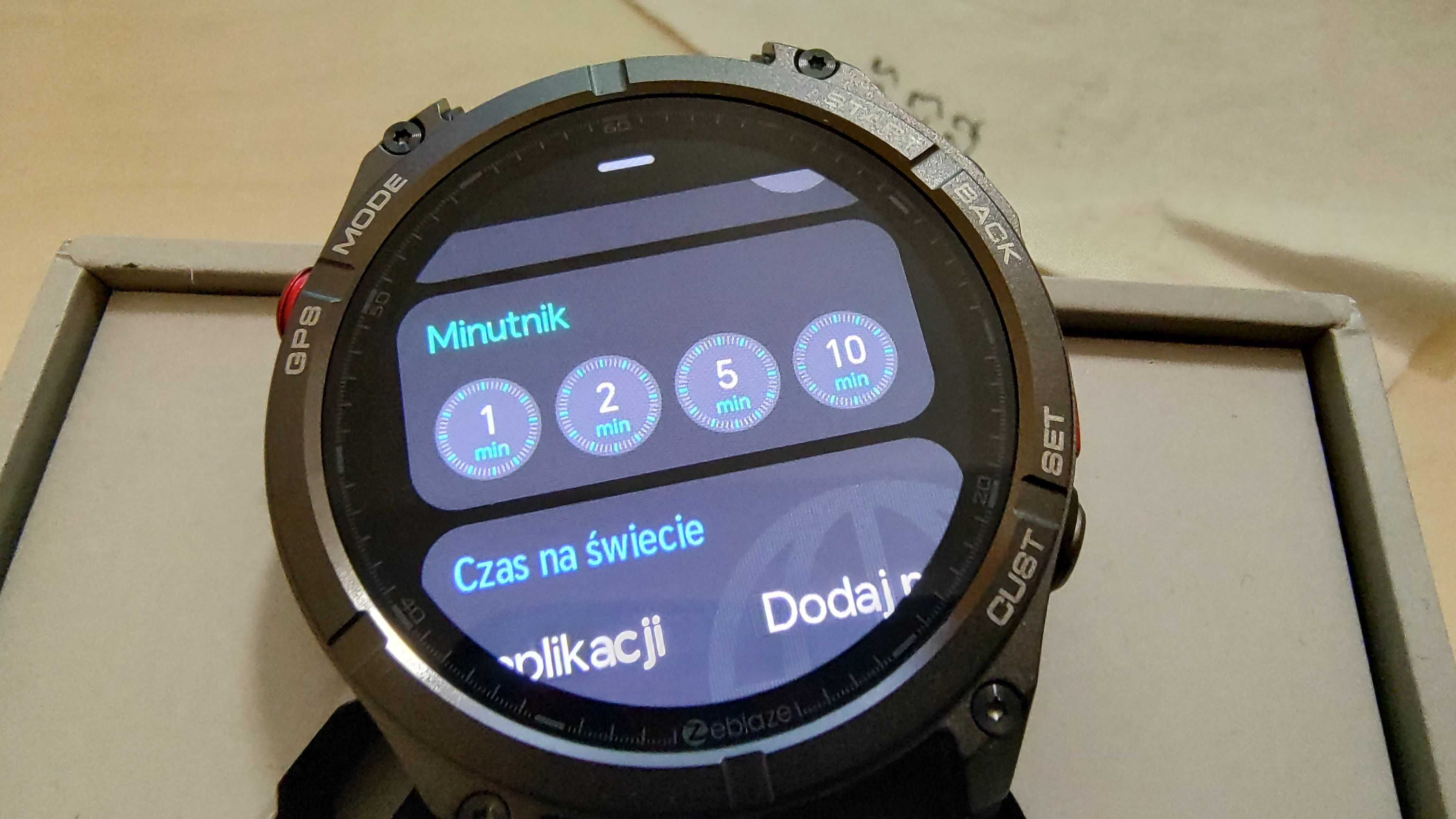 Zeblaze Stratos 4 / podobny do Garmin Fenix 6/7