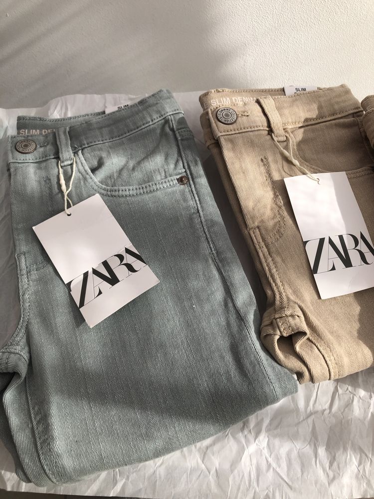 Джинси slim Zara 104,110,116