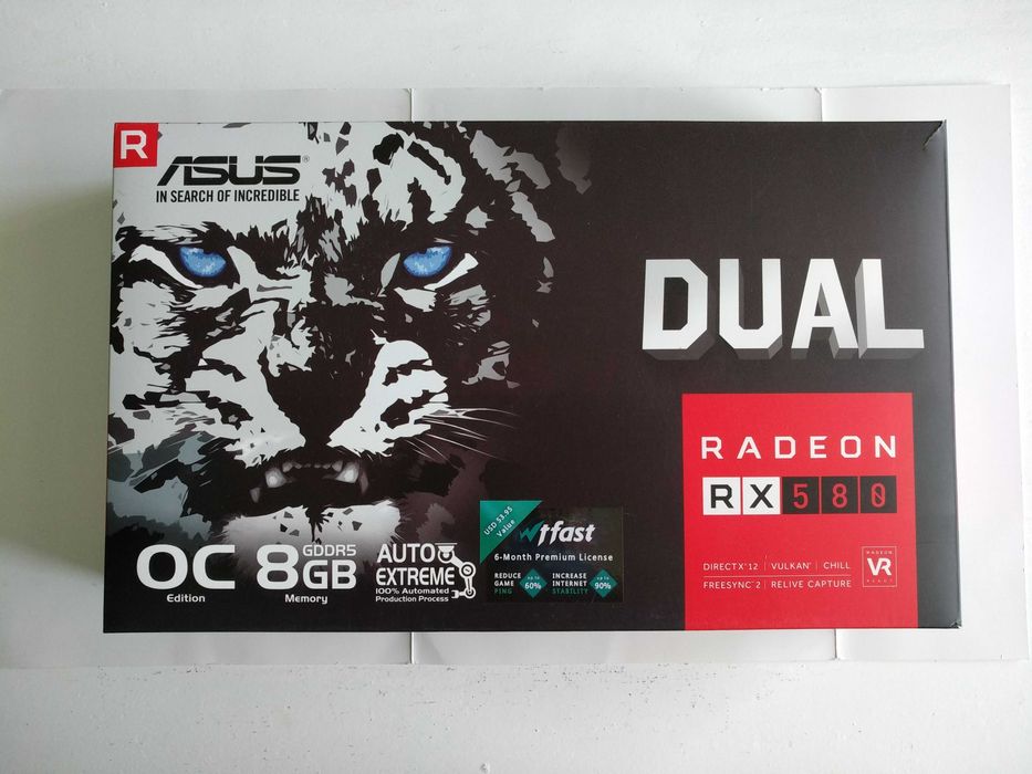 Відеокарта Radeon  Asus RX 580 8 Gb