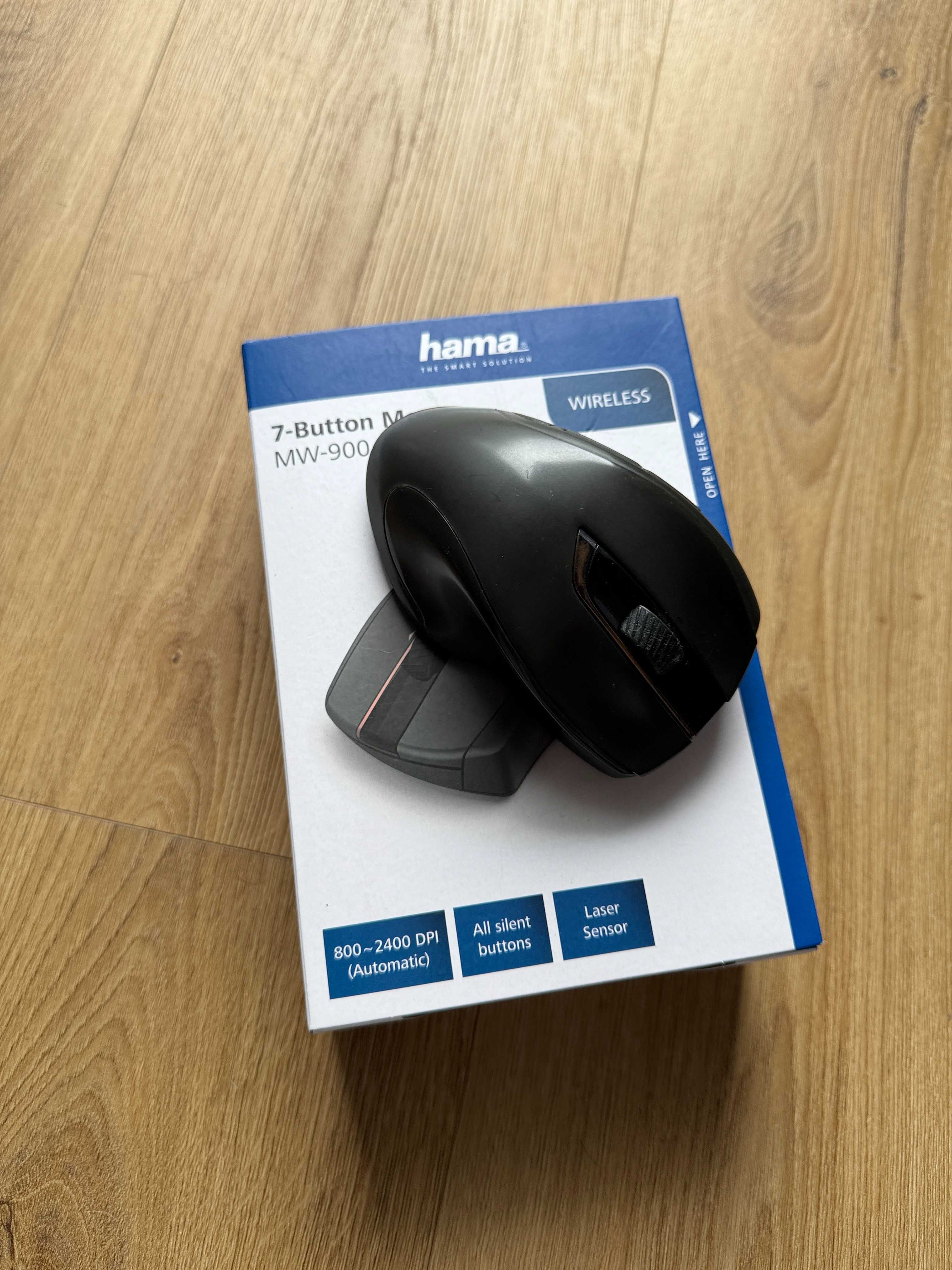 Mysz Hama MW-900 V2 czarny