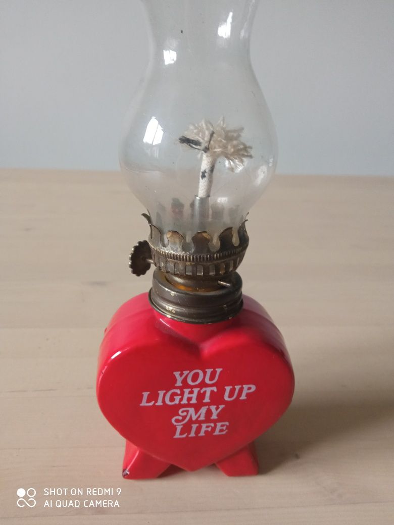 Lampa naftowa miniatura