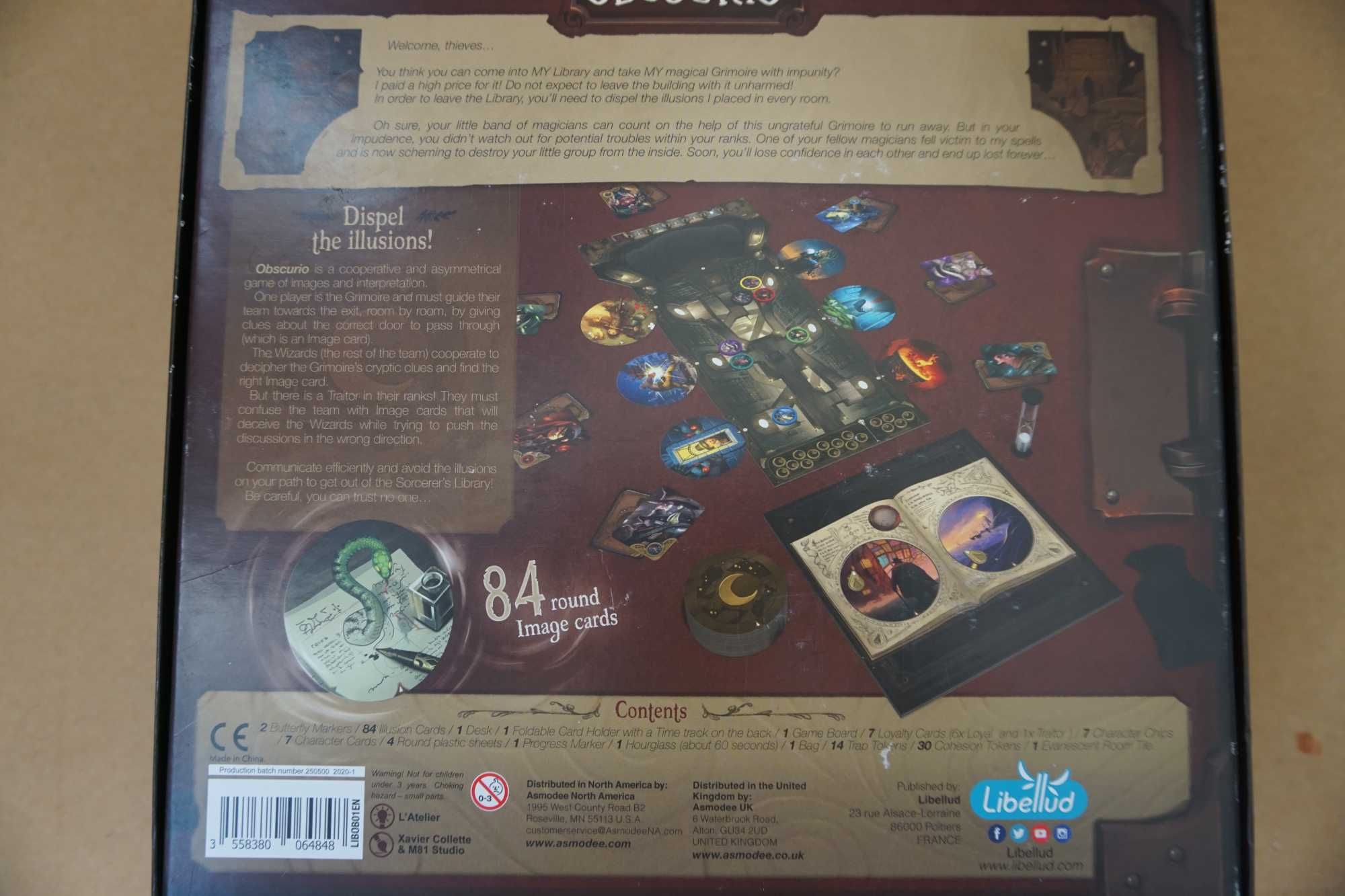 Настольная игра Obscurio