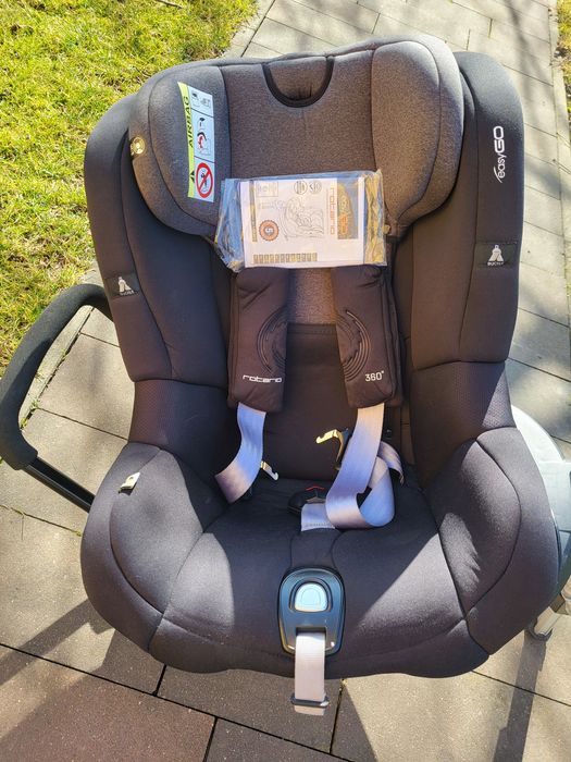 Fotelik samochodowy easy go rotario jak nowy
