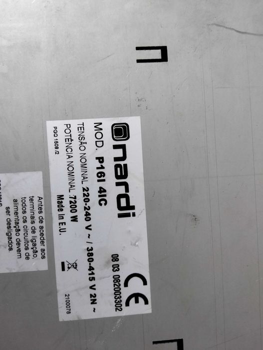 Placa de indução nardi