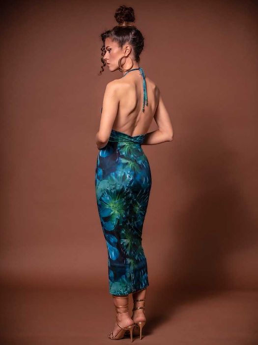 Sukienka z odsłoniętymi plecami - Holiday