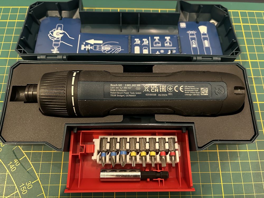 Bosch Profesional  GO 3,6V Mało używany 0 601 9H2 201 wkrętak 2.5/5Nm