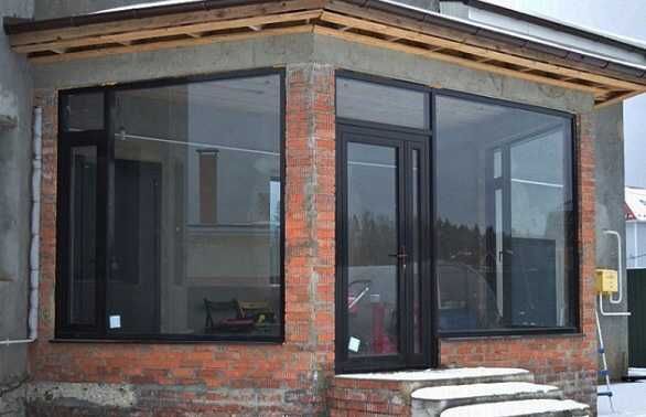 Монтаж встановлення металопластикові вікна двері замір продаж гарантія