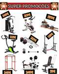 Promoções musculação e fitness - bancos, passadeiras, bicicletas, peso