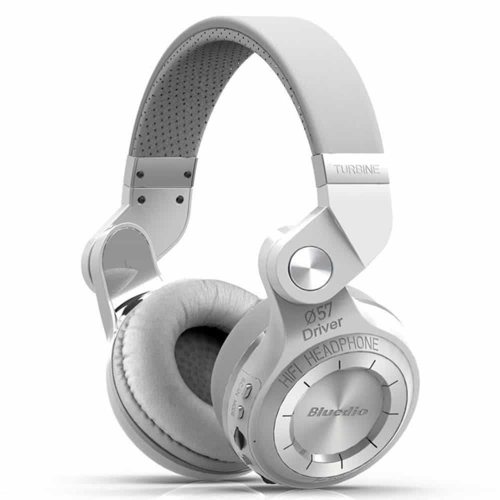 Słuchawki Bezprzewodowe Bluedio T2+ FM białe