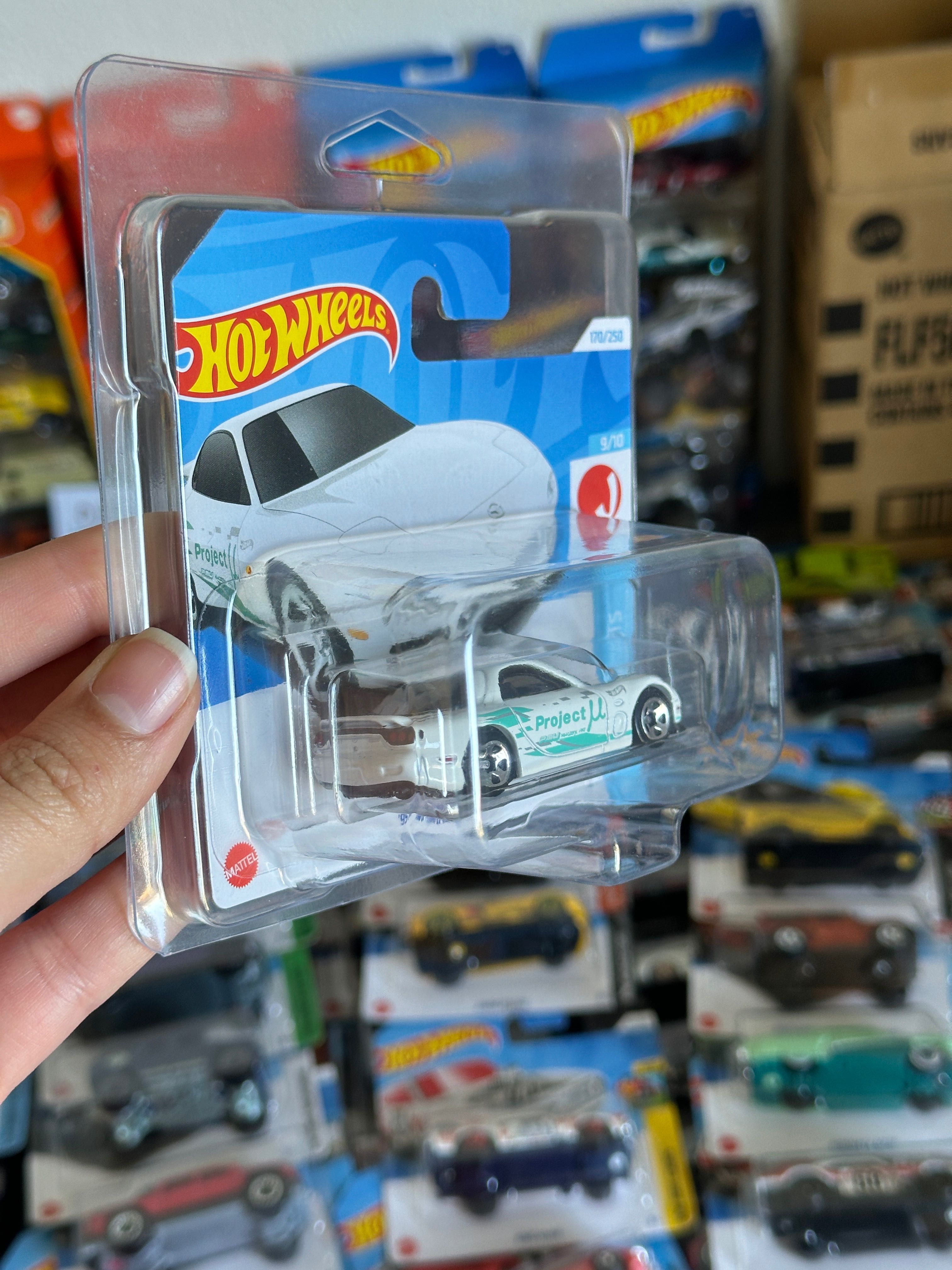 caixa protetora cartela hot wheels mainline Blister protector