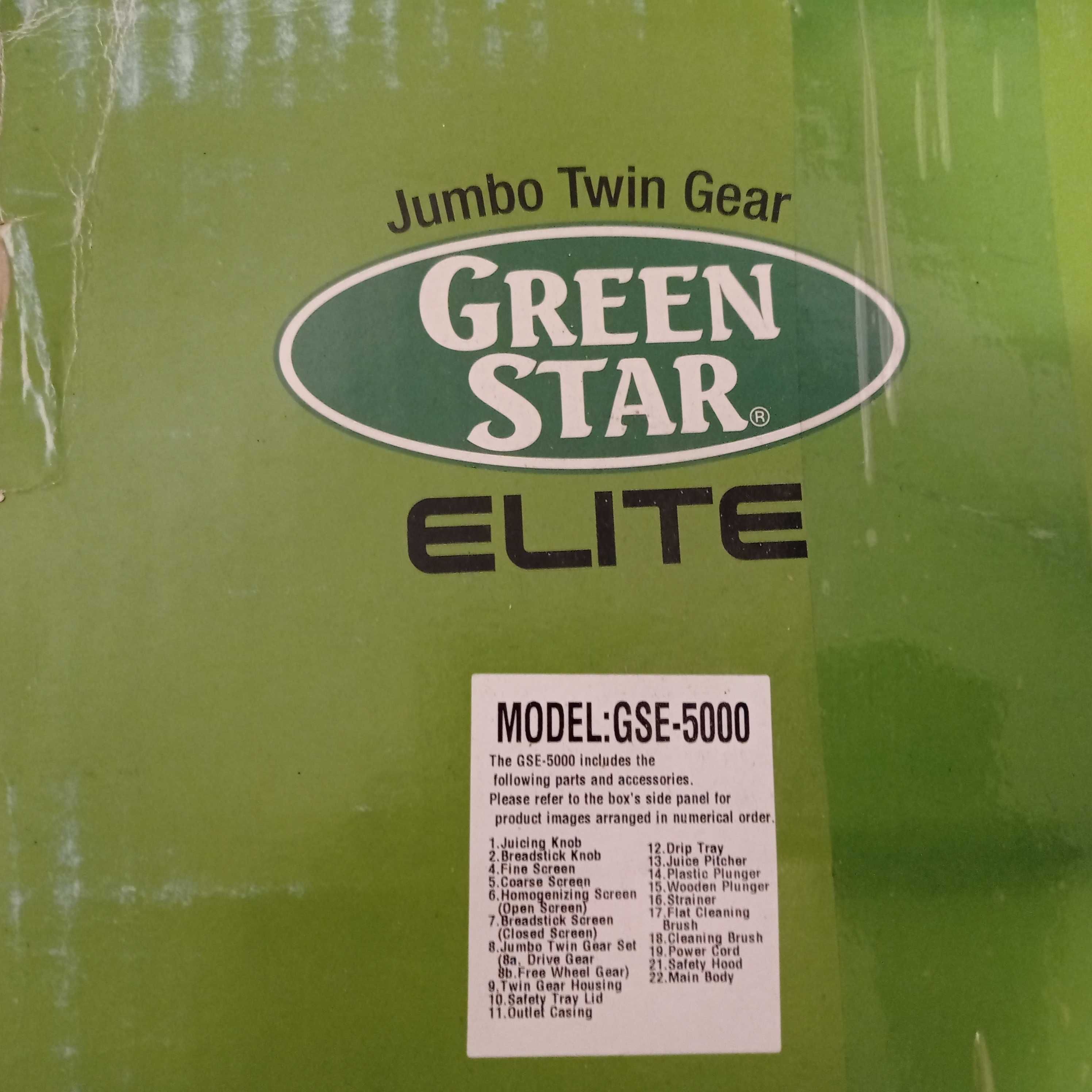 Green Star Elite wyciskarka
