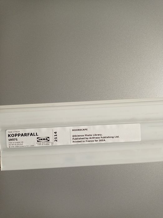 Quadro IKEA kopparfall - Paisagem Lunar