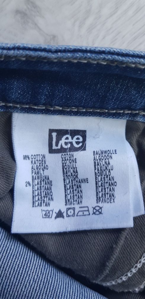 Jeansy Lee Bell Zip W27 L30