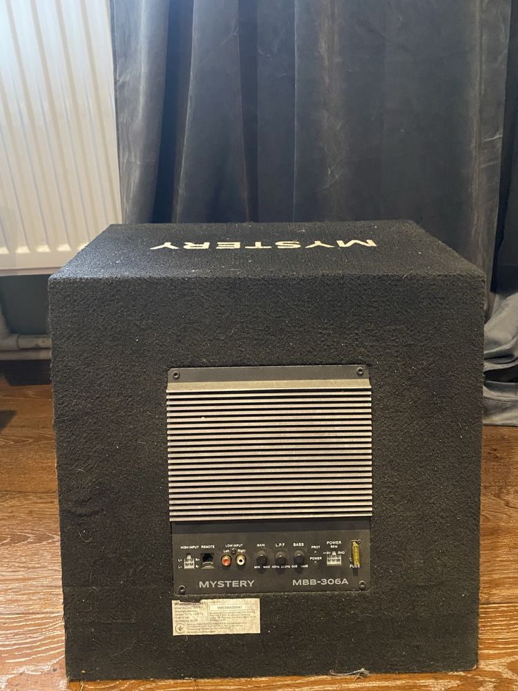 Активний сабвуфер Mystery MBB-306A • 12” • 250W RMS • OLX доставка