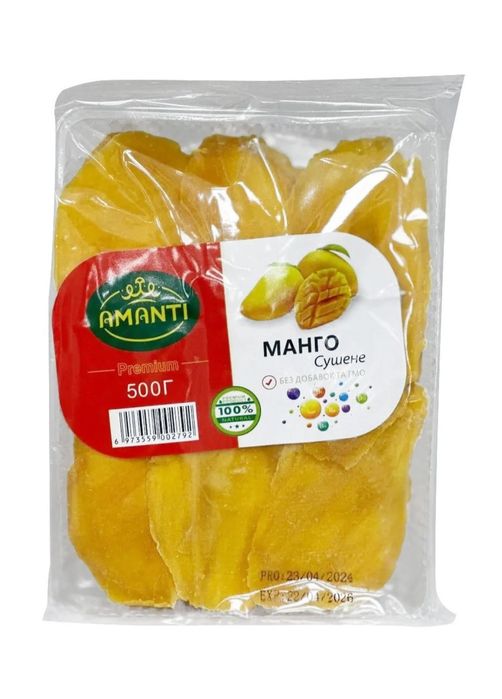 Манго сушене Amanti 500 грам
