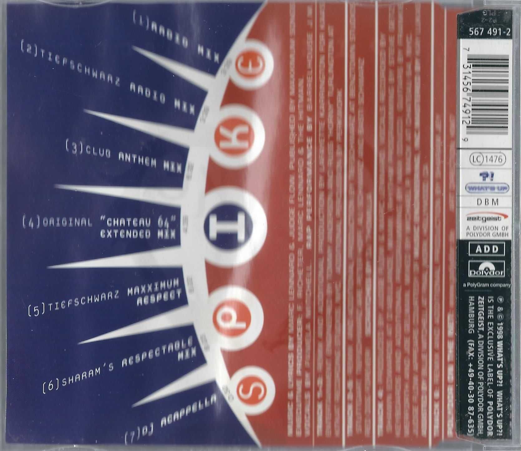 Maxi CD Spike – Respect (1998) (What's Up ?!)