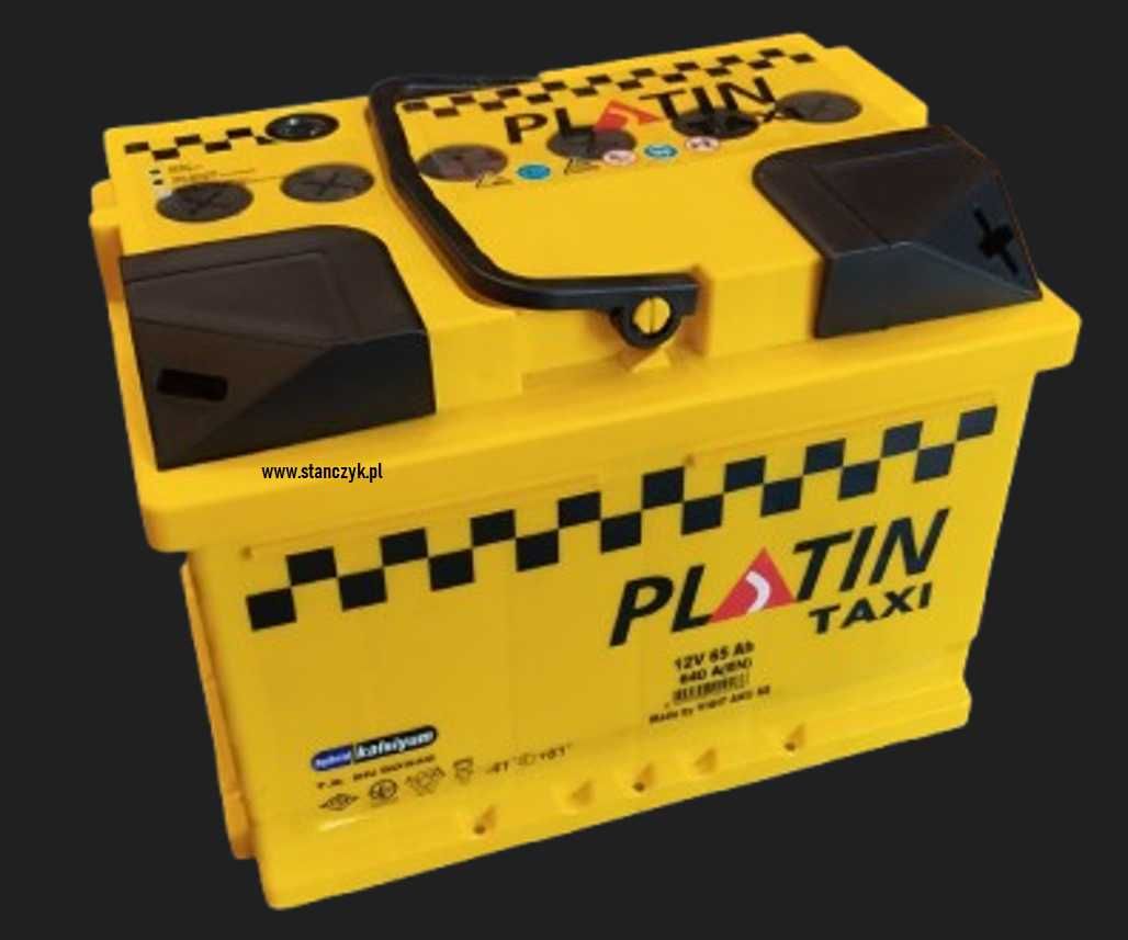 Akumulator Platin Taxi 65 Ah 640 A (EN) 3 Lata Gwarancji