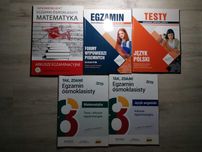 Egzamin ósmoklasisty, zestaw książek