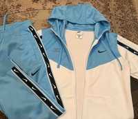 Спортивний костюм Nike SPORTSWEAR WHITE/LIGHT BLUE (оригінальний)