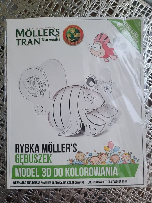 Model 3 D do kolorowania