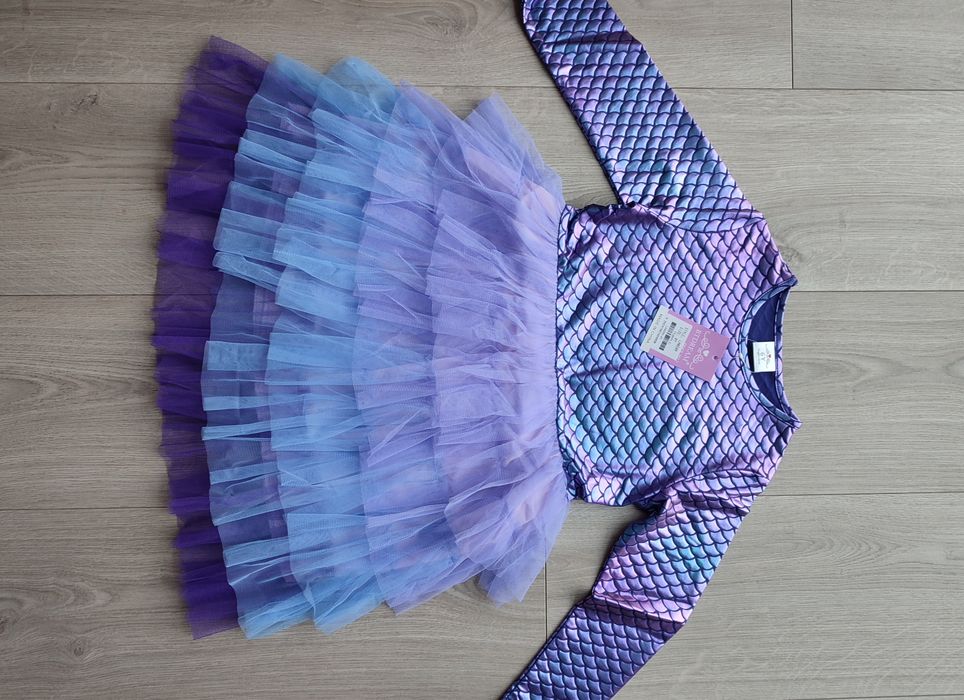 Sukienka syrenkotka 116 Koci domek Gabi syrenka