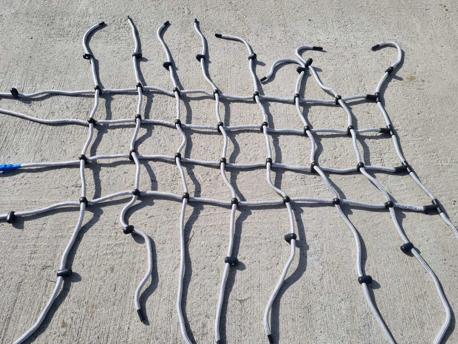 Gotowa siatka wspinaczkowa 125x225, siatka linowa 125x225, place zabaw