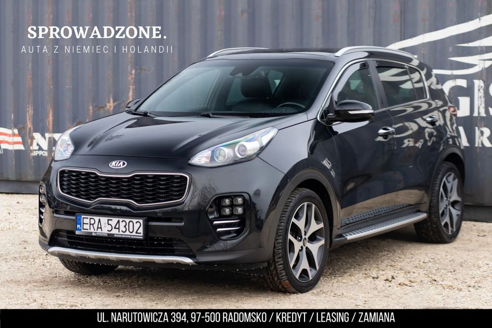 Kia Sportage 1.6 T-GDI 177KM LPG * GT-LINE * skóra * panorama * hak * zadbana